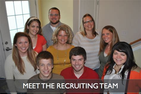 Meet The Recruitment Team .